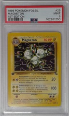 V1674: 1999: Magneton: 26/62: 1ST Edition: Fossil: PSA: 9: MINT: 102261250